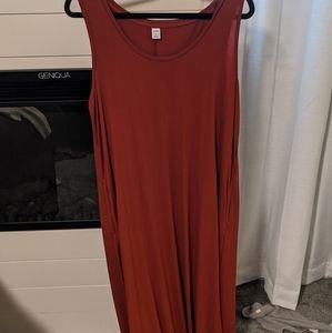 Long old navy dress